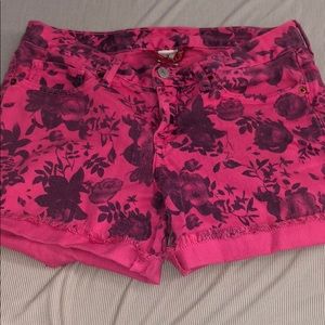 Lucky Brandy Pink denim shorts